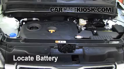 2012 Kia Soul ! 2.0L 4 Cyl. Battery Replace